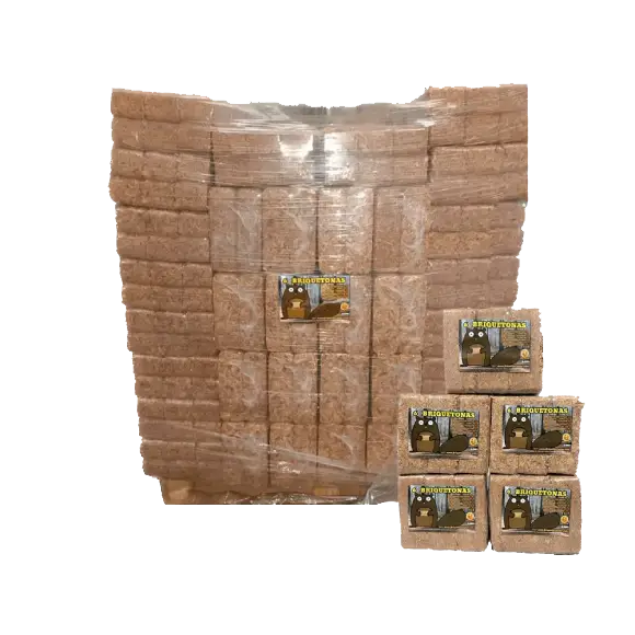Briquetas Castor – Palet 128 paquetes (1.150 kg)